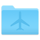 Yosemite Airplane Folder icon